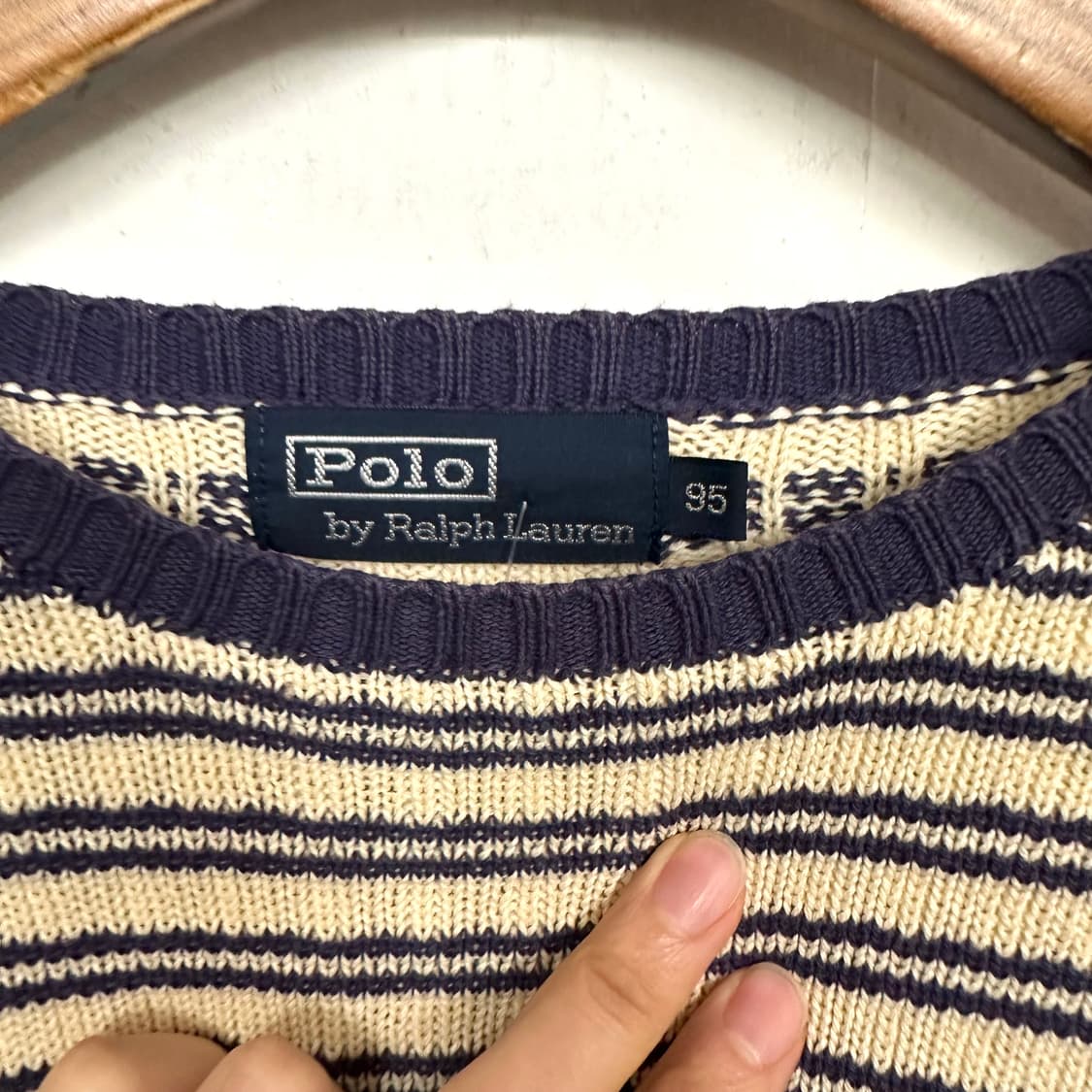 폴로 알파카 레오파드 스웨터 상품이미지4