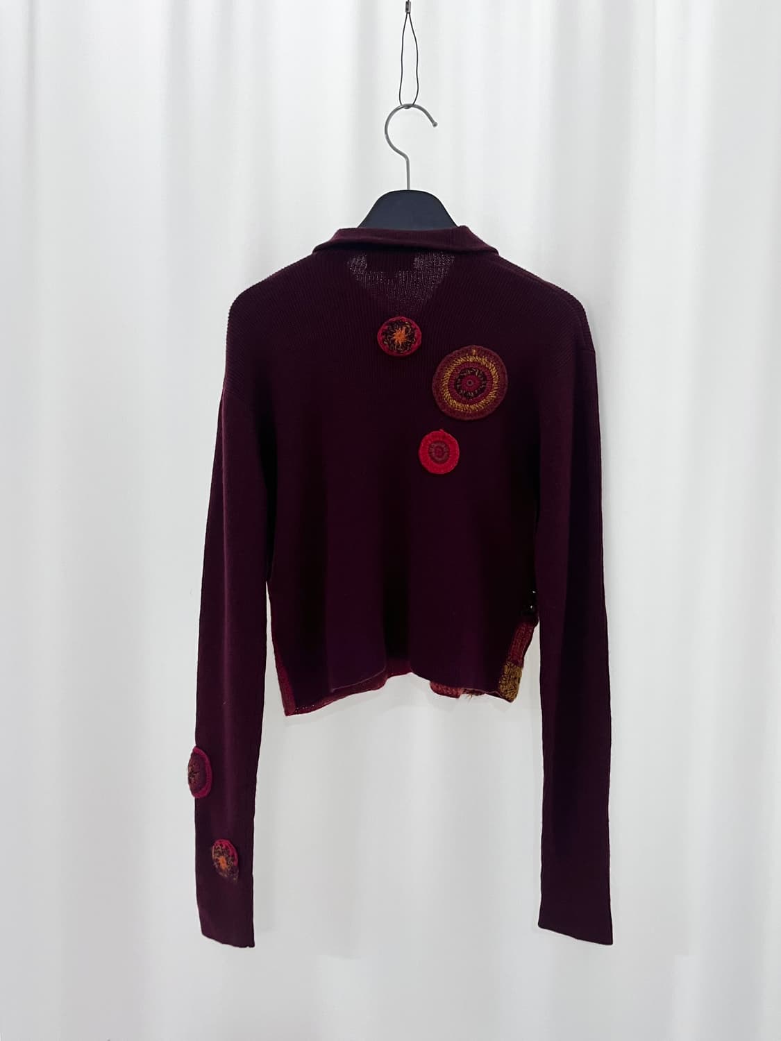 vintage knit zip up  상품이미지5