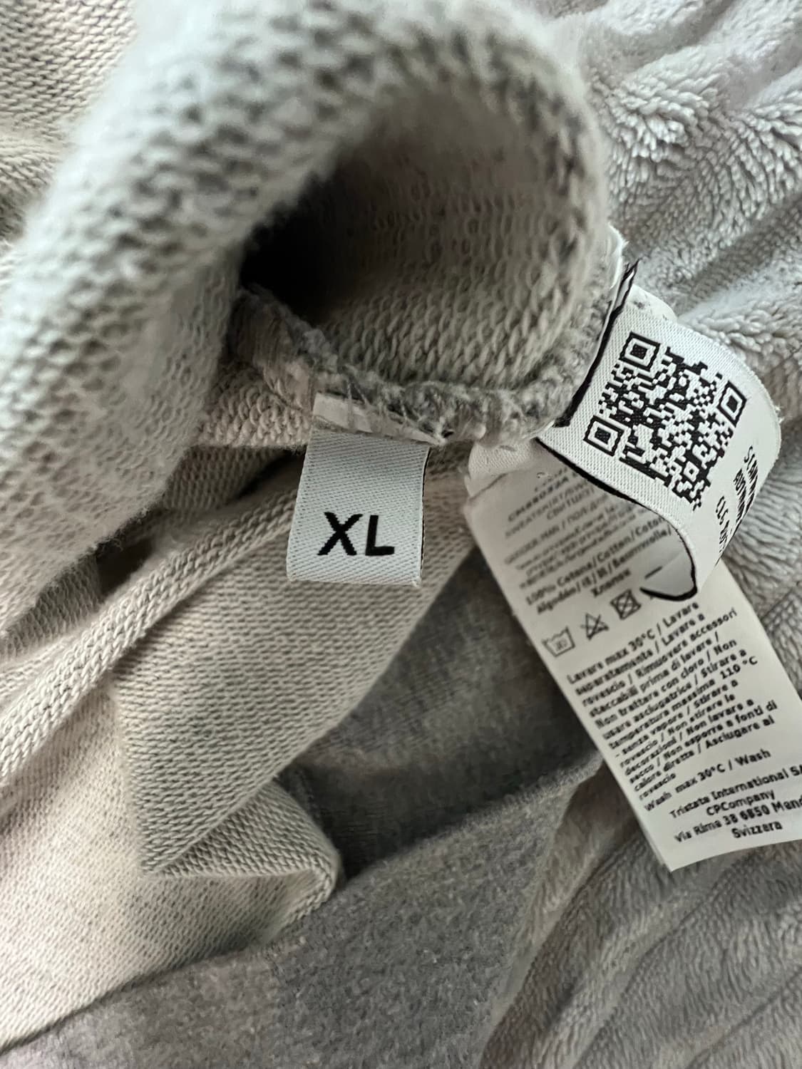 XL 사이즈 CP컴퍼니 회색 롱슬리브 상품이미지7