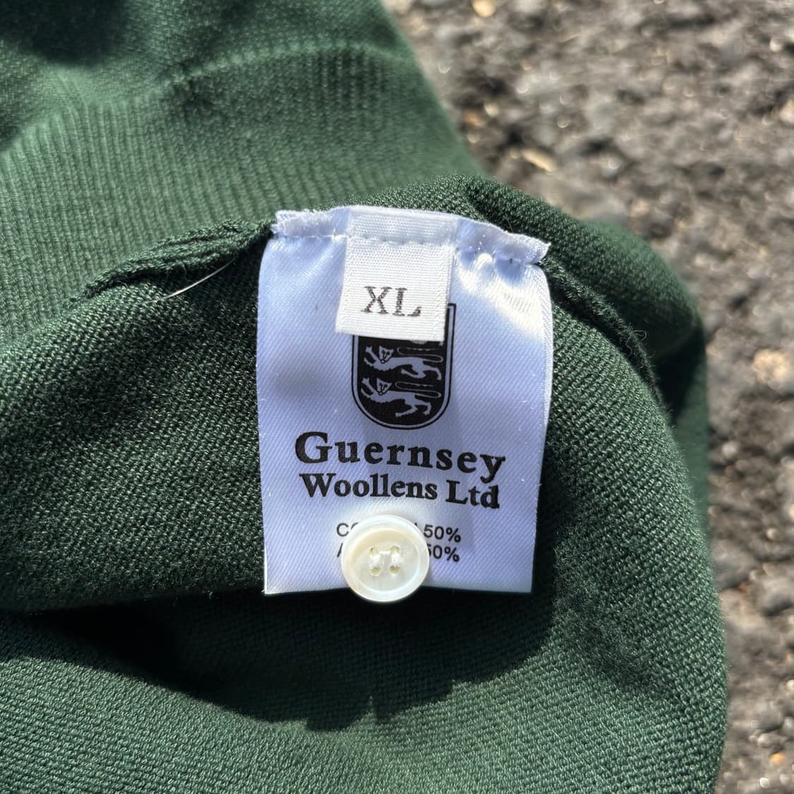 Guernsey Woollens 코튼 카라 반팔 니트 상품이미지8