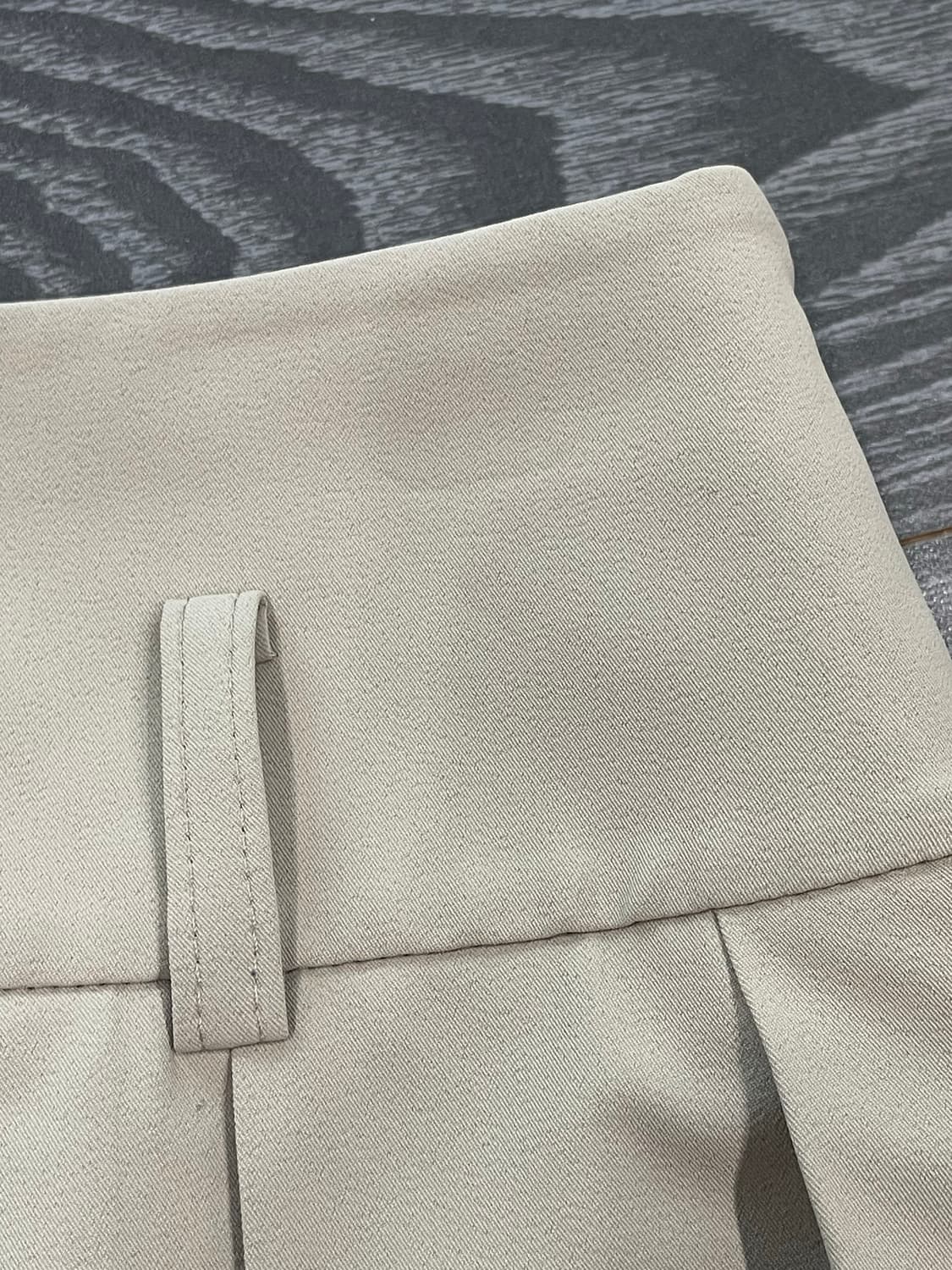 데상트 골프 플리츠 베이지 테니스스커트 치마바지 프레피 상품이미지3