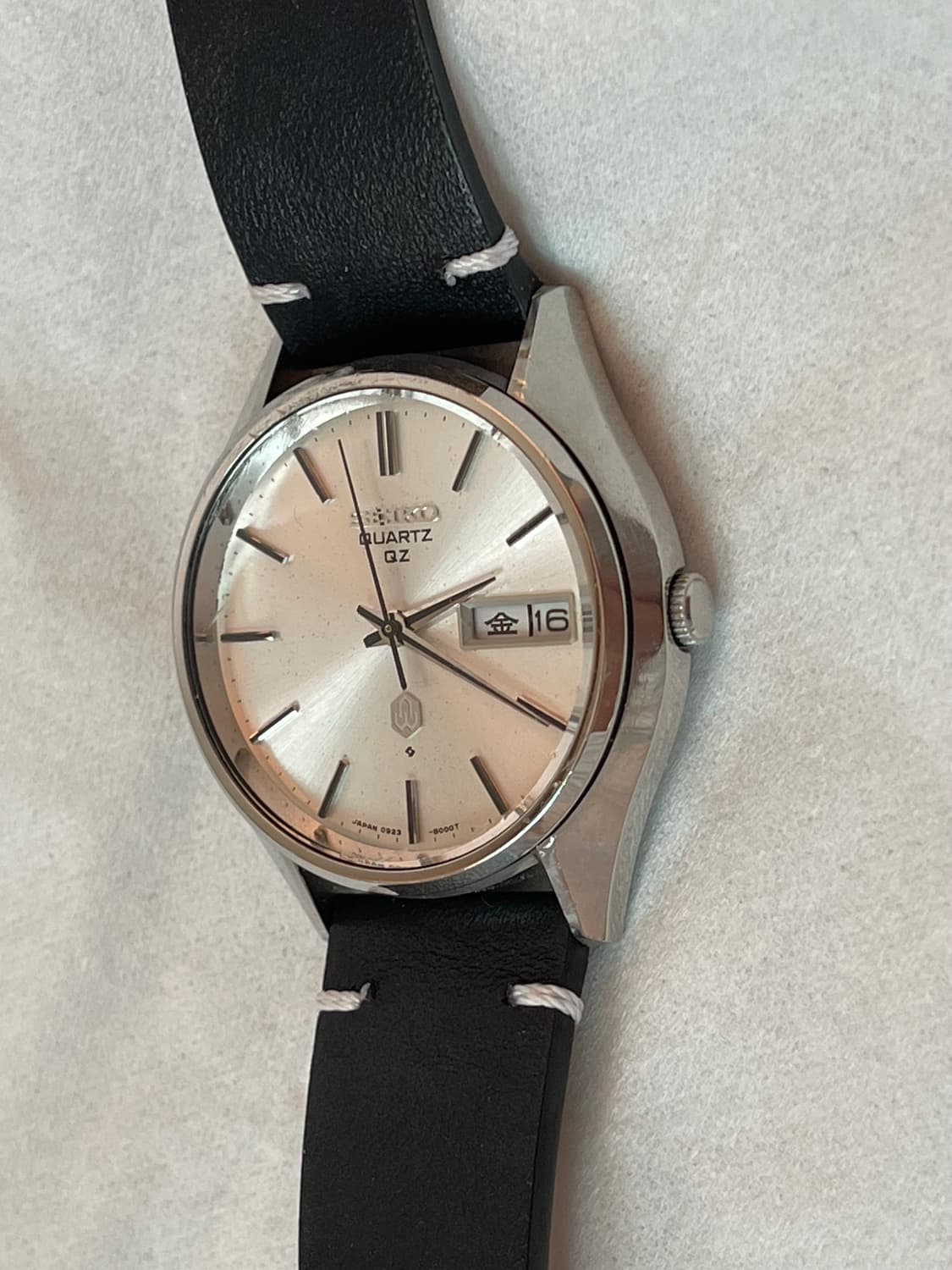 세이코 빈티지 0923-8000 36mm 쿼츠 시계 상품이미지3