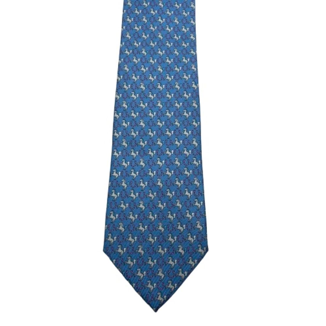 544) (Ferragamo) 살바토레페레가모 패턴 넥타이 상품이미지1