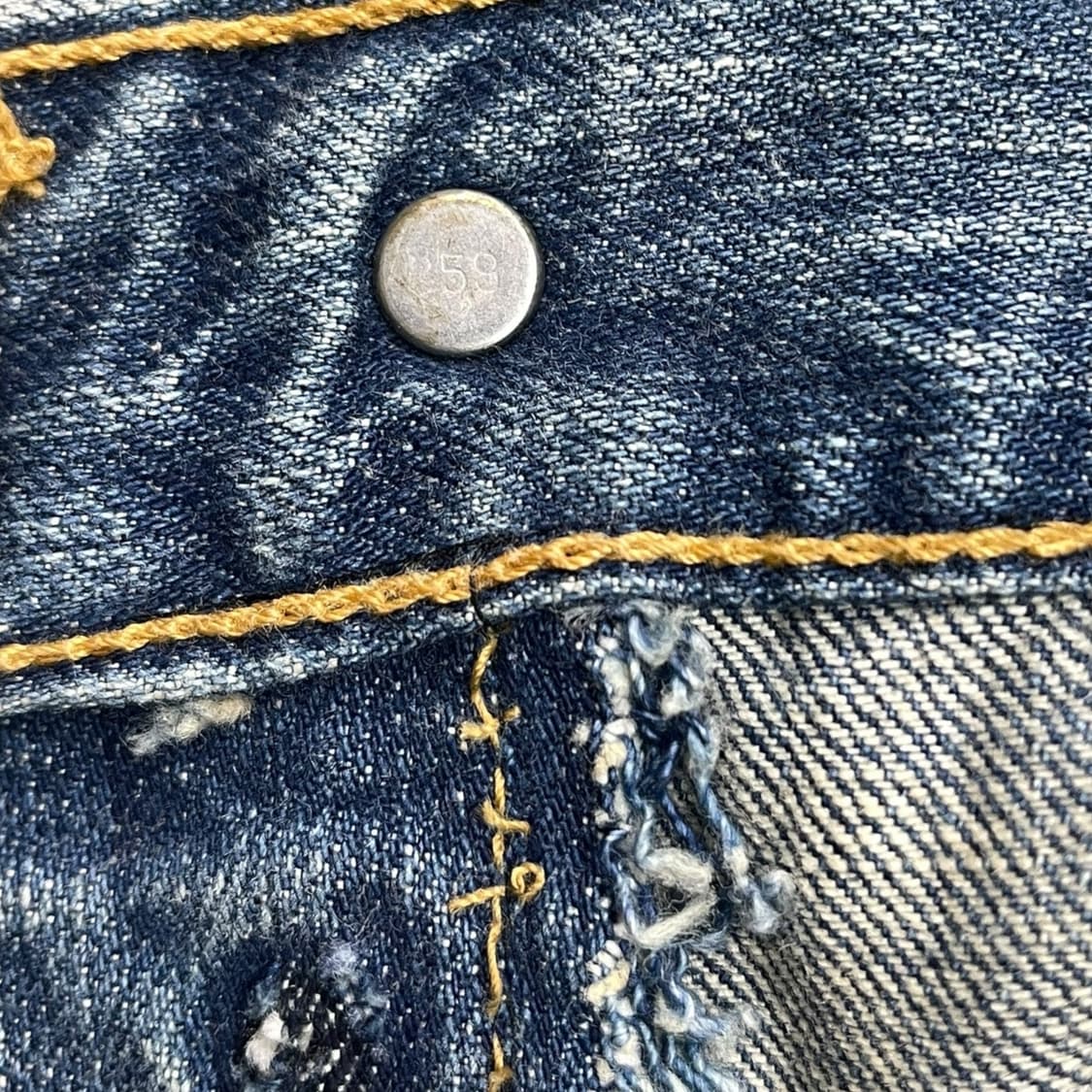 00s 리바이스 501 워싱 데님팬츠 상품이미지8