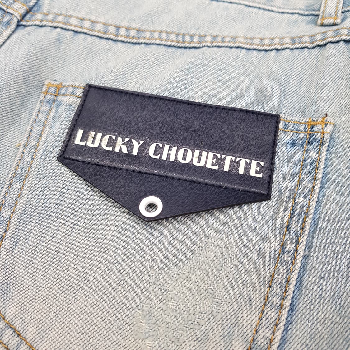 럭키슈에뜨 2020 버튼업 롱 데님 스커트 36사이즈 상품이미지5