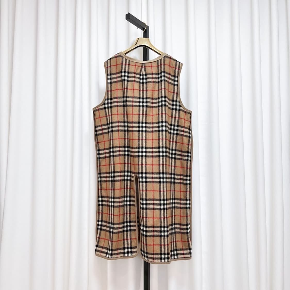 정품 버버리 베이지 코트 내피 상품이미지3