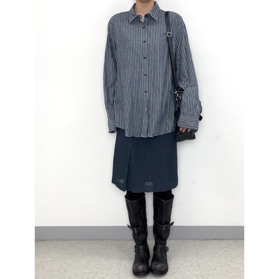 빈티지 스트라이프 셔츠 상품이미지3