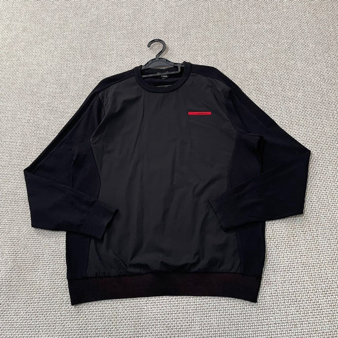 JDX 남성 옵티엄 우븐 패치 라운드 풀오버 24SS 5146 상품이미지1