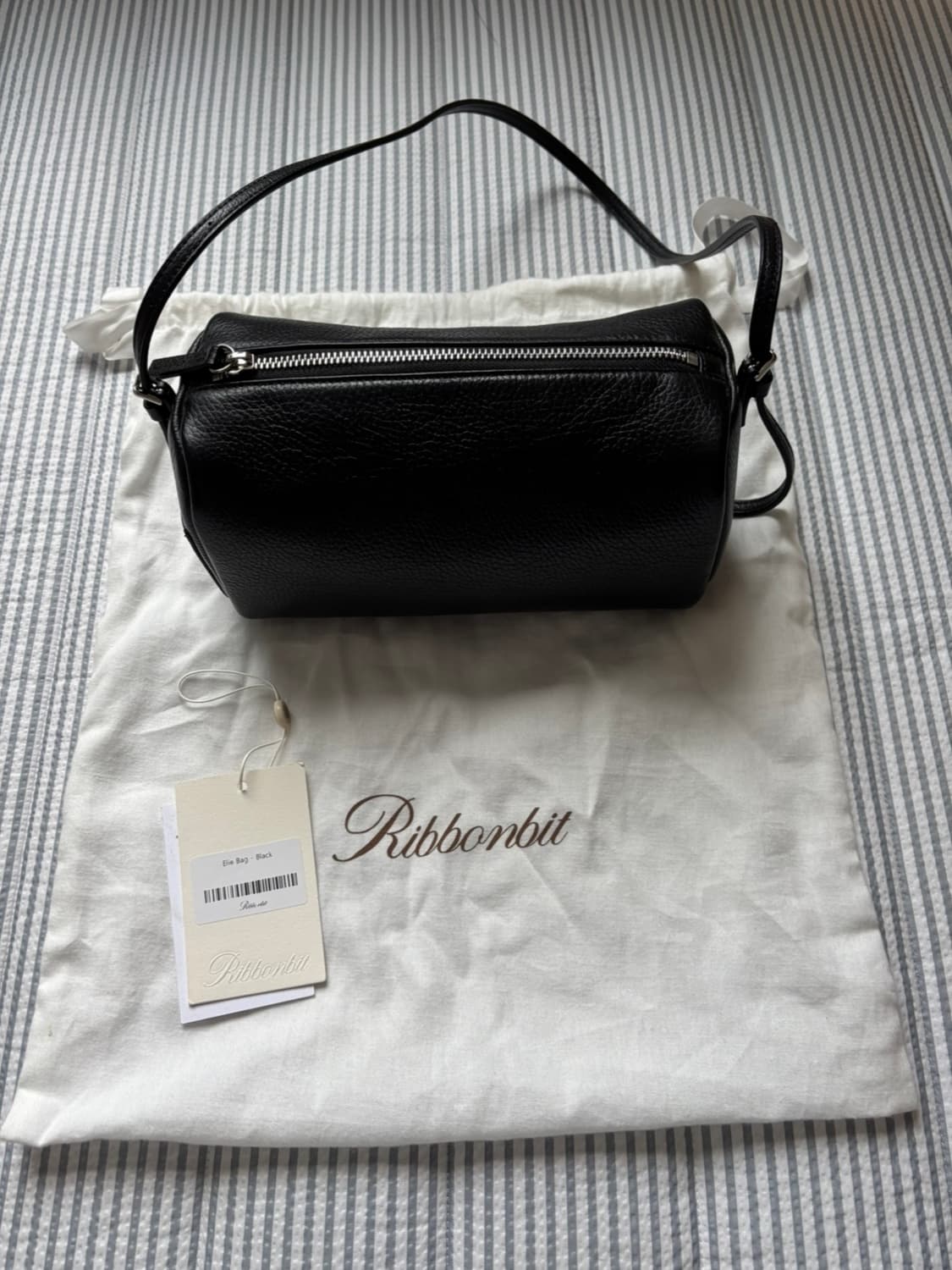 Ribbonbit 리본빛 Elie Bag 블랙 상품이미지1