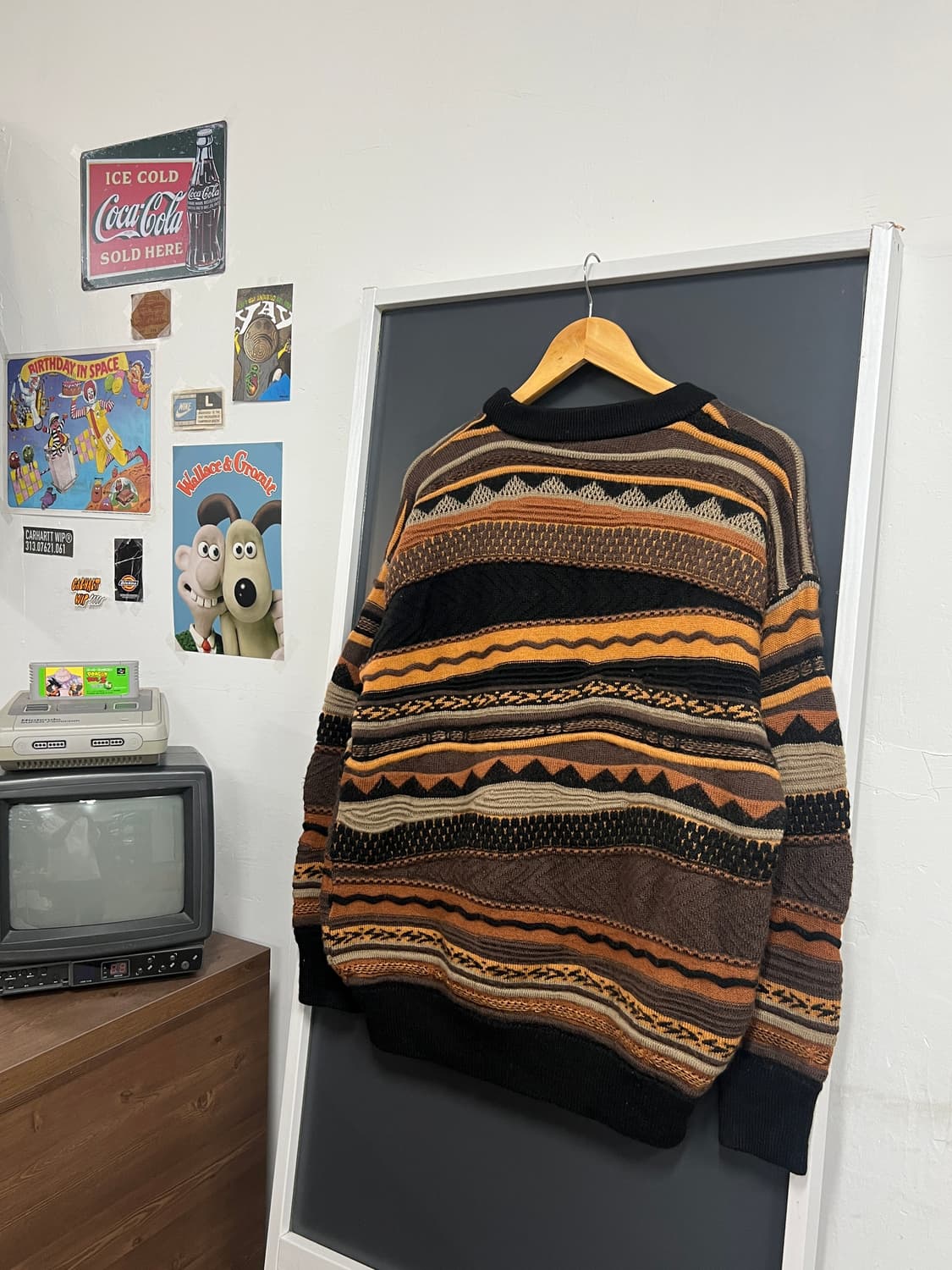 Toorallie Vintage 툴라리 빈티지 케이블 꽈배기 니트 상품이미지6