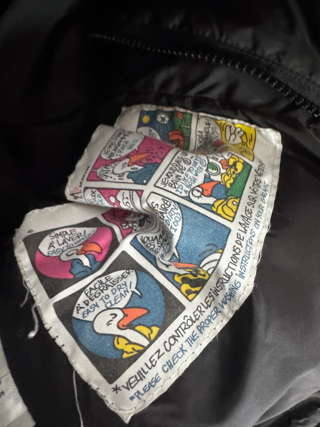 여성 몽클레어 빈티지 리메이크 커스텀 후드 다운 패딩 S 상품이미지5