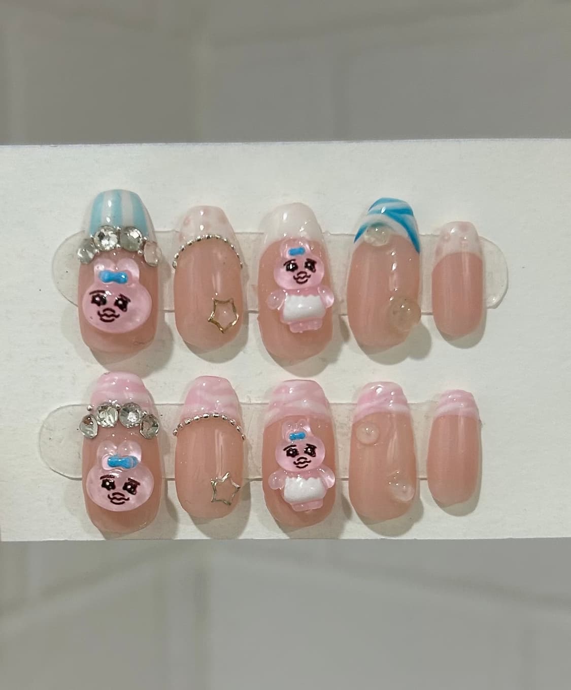 빤쮸토끼 네일팁 상품이미지5