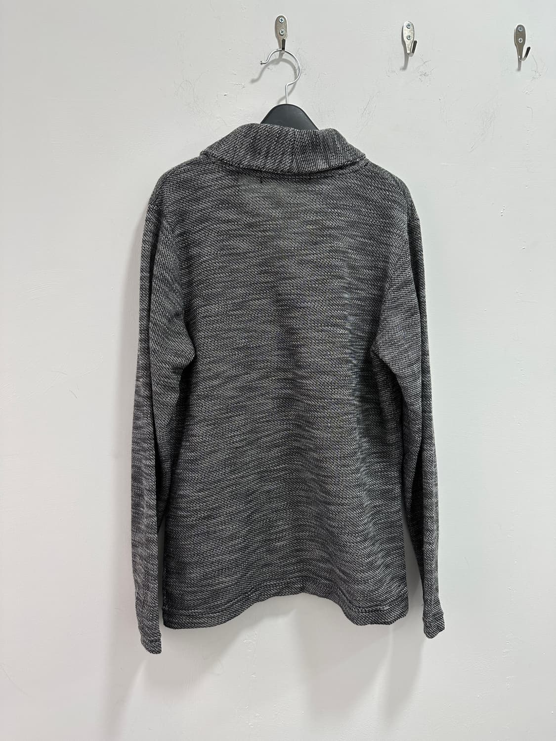 Double needle shawl collar cardigan 상품이미지3