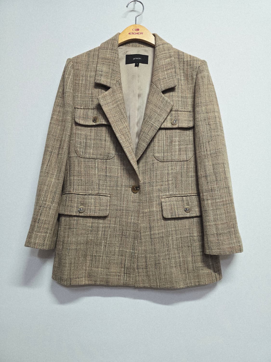 온앤온 트위드 여성 자켓 이태리 상품이미지1