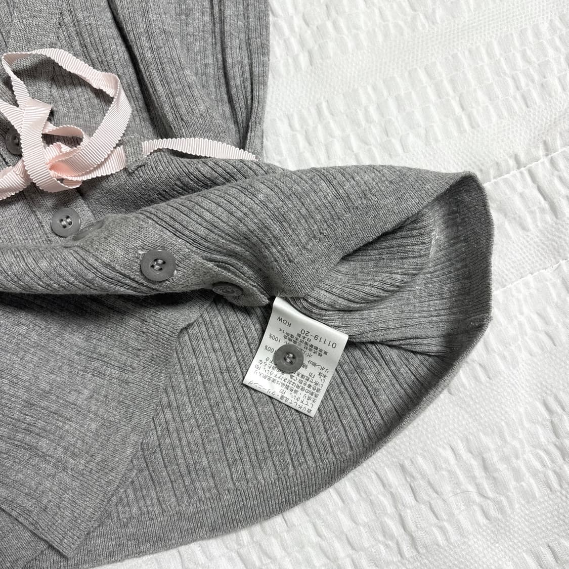 버버리 블루라벨 니트 가디건 상품이미지3