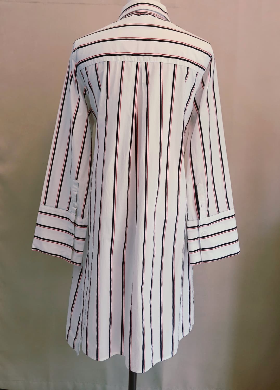 앤더슨벨 MIA 더블 랩 스트라이프 롱 셔츠 상품이미지2