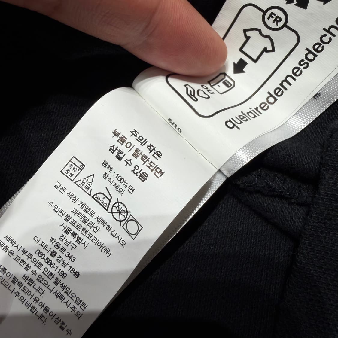 폴로랄프로렌 빅포니 반팔 카라티 L 치프키프 블랙 QR 상품이미지6