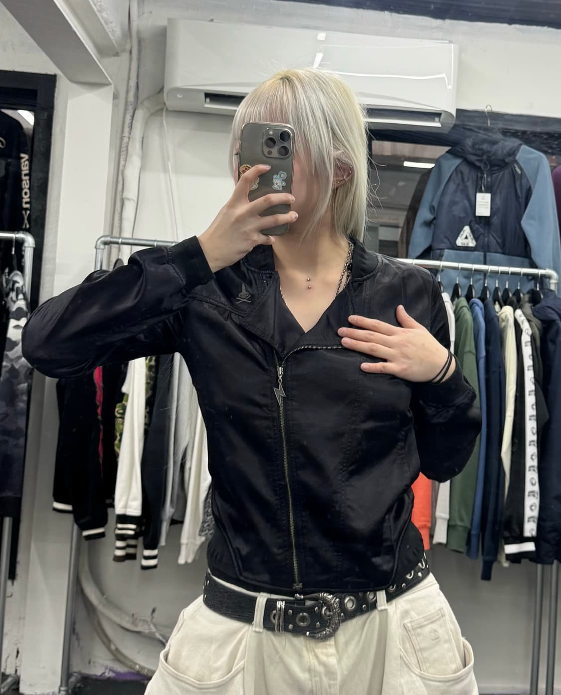 히스테릭 글래머 글로시 블루종 상품이미지4