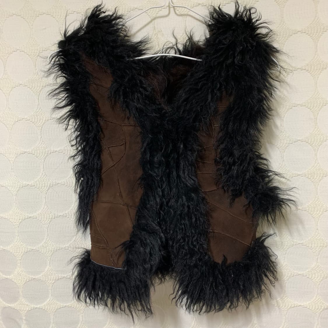 vintage양면 퍼조끼 상품이미지5