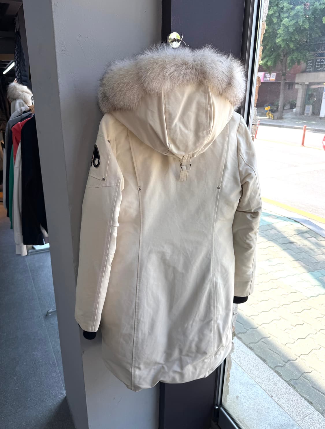 S/ 무스너클 스틸링 퍼 다운 롱패딩 자켓 상품이미지7