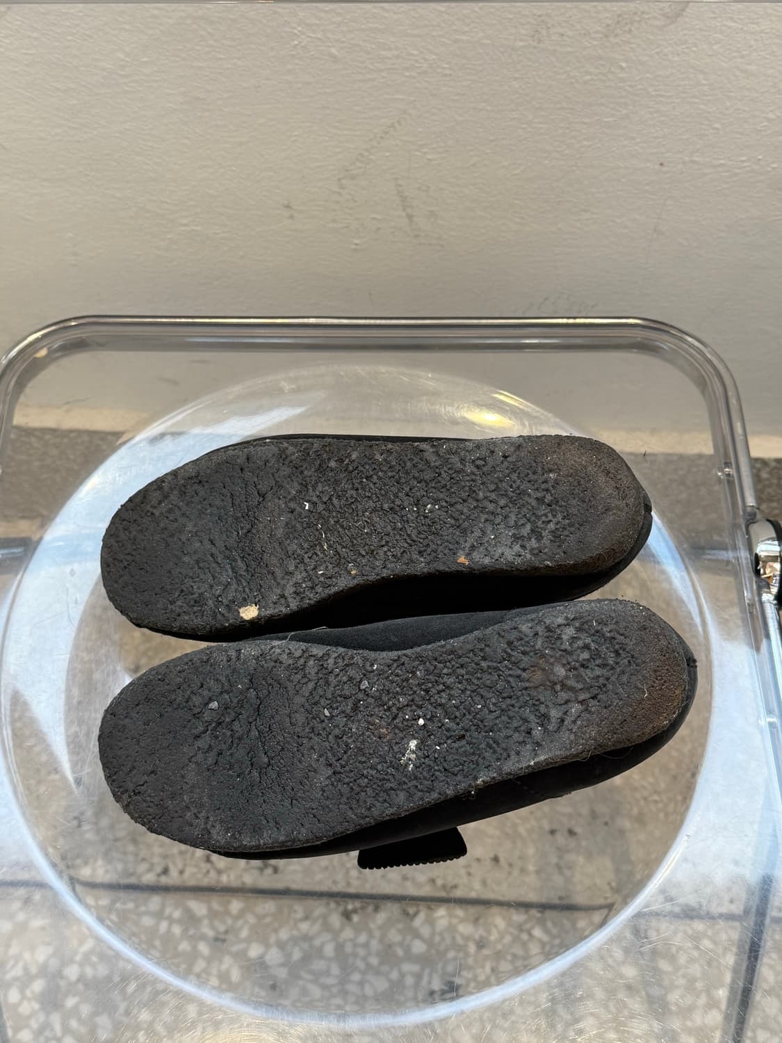 Clarks Wallaby Black Suede Shoes  상품이미지5