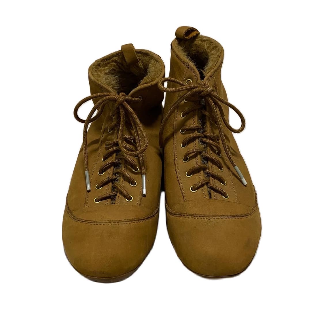 adidas vtg brown fur high top 상품이미지7