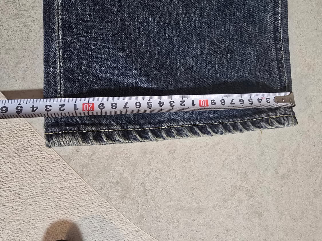 일본 리 Lee 세미부츠컷 데님진 33사이즈입니다. 상품이미지9