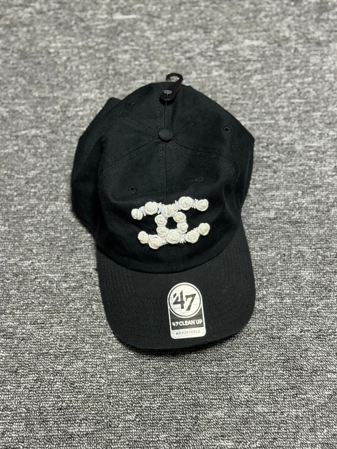 nptsss 샤넬 볼캡 블랙 상품이미지1