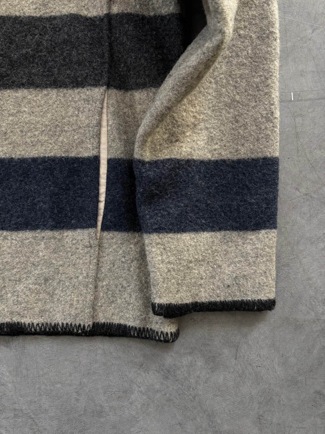 Woolrich 울리치 단가라 쓰리버튼 울 혼방 하프니트 상품이미지6