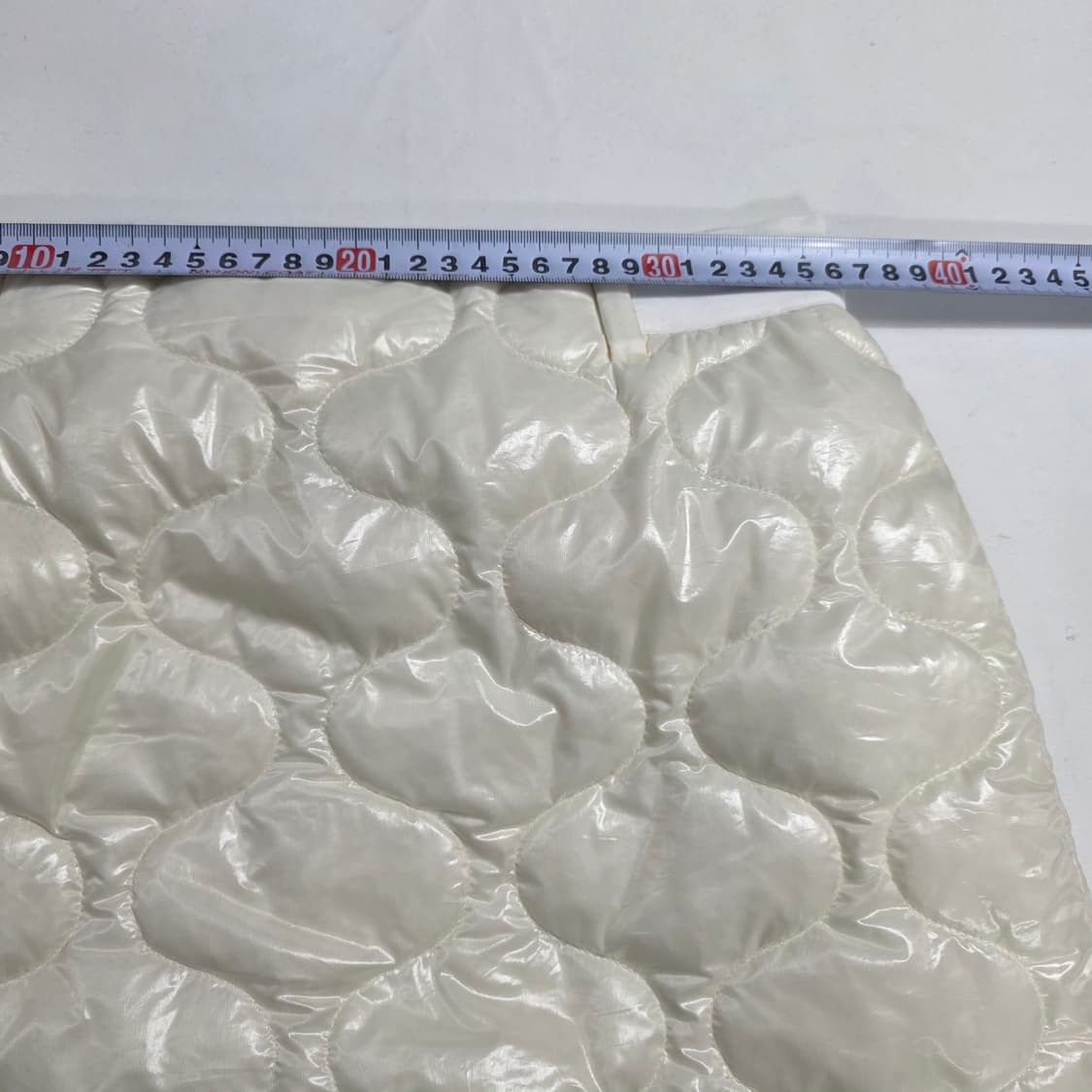 1067 데상트 골프 A라인 퀼팅 다운 스커트 상품이미지3