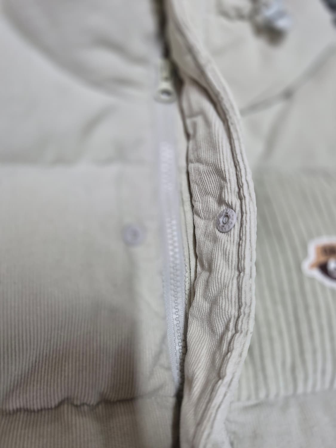 골든베어 코듀로이 후드 패딩 조끼 남성105 상품이미지3