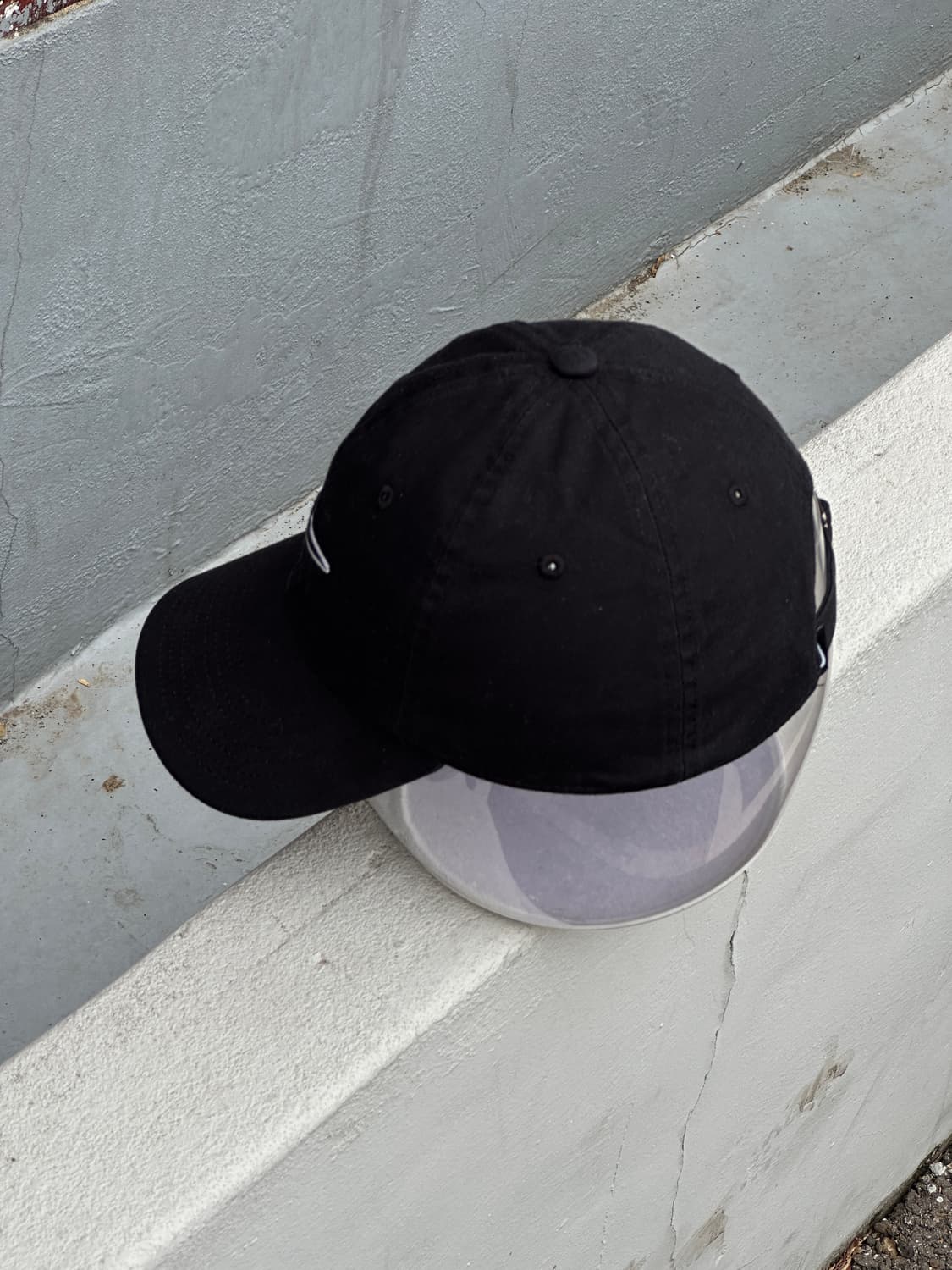 [F] 나이키 로고 블랙 볼캡 모자 상품이미지3