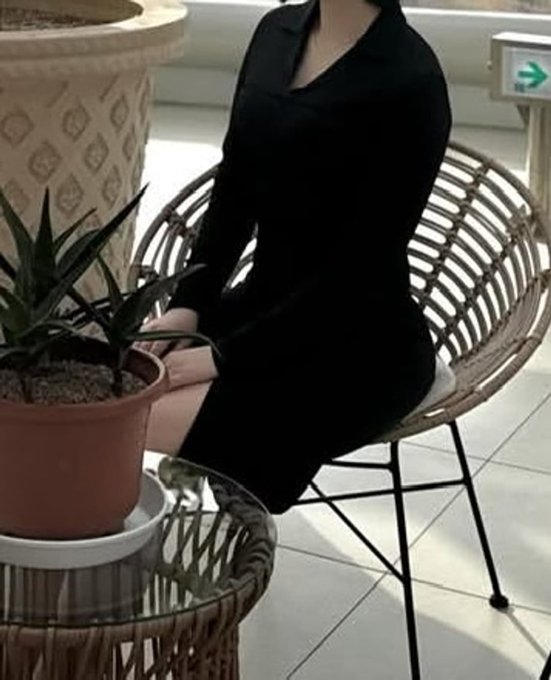 베르사체 스판 원피스 상품이미지5