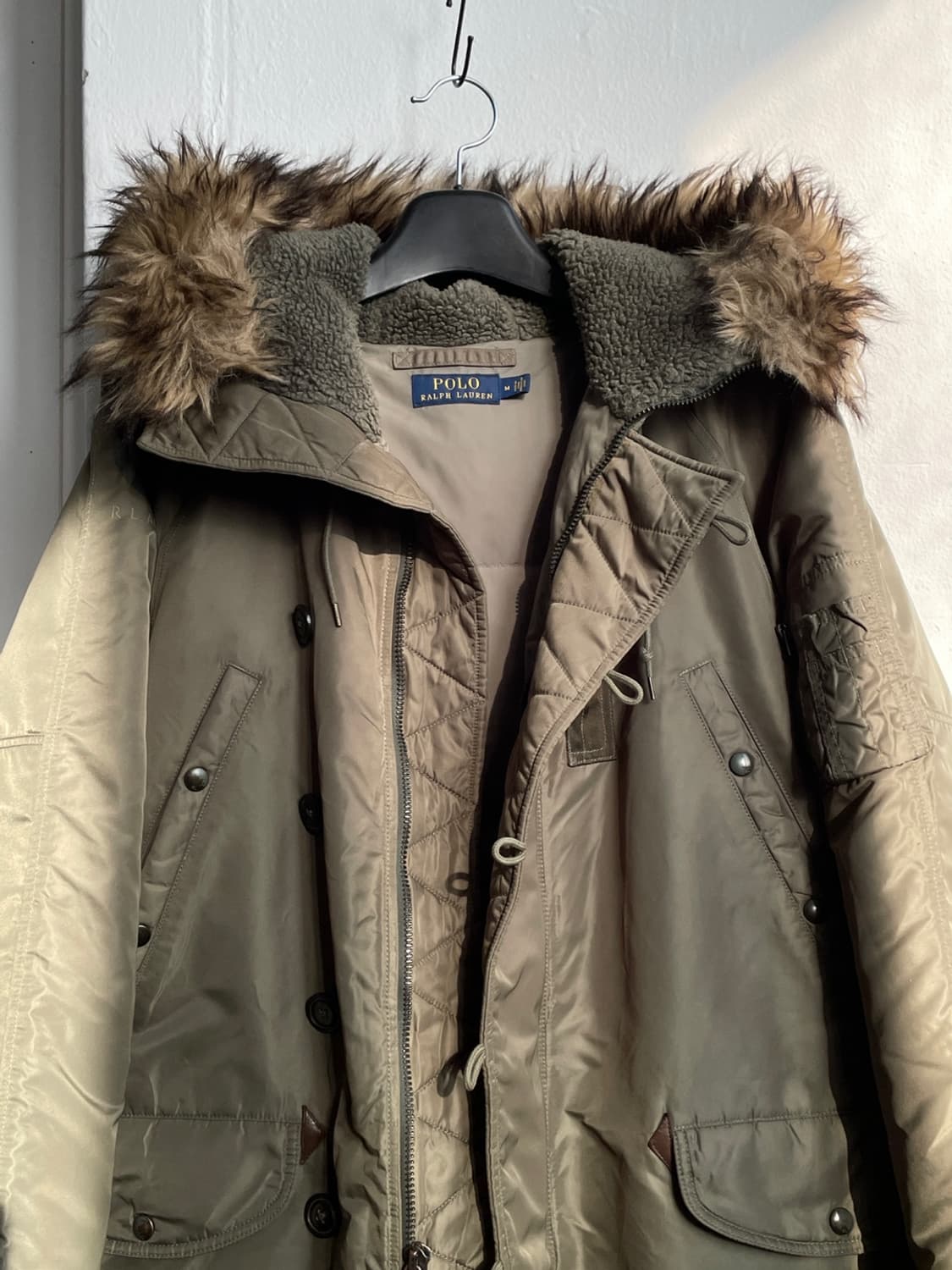 폴로 랄프로렌 N3B 덕 다운 야상 패딩 상품이미지4