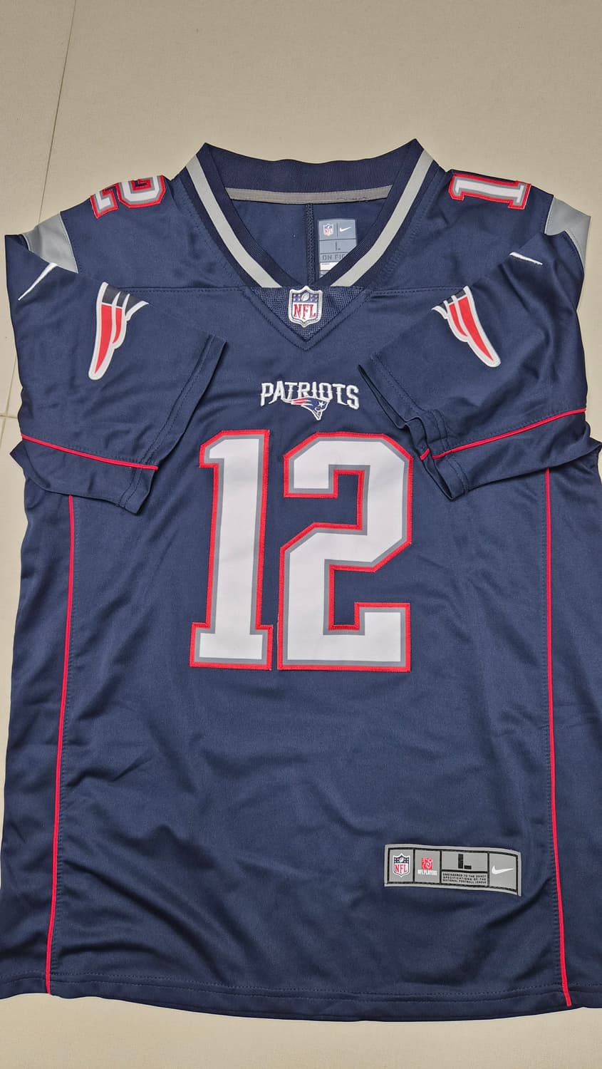 [GOAT/대장급] 나이키 NFL 패트리어츠 톰 브래디 자수 유니폼 (L 상품이미지1