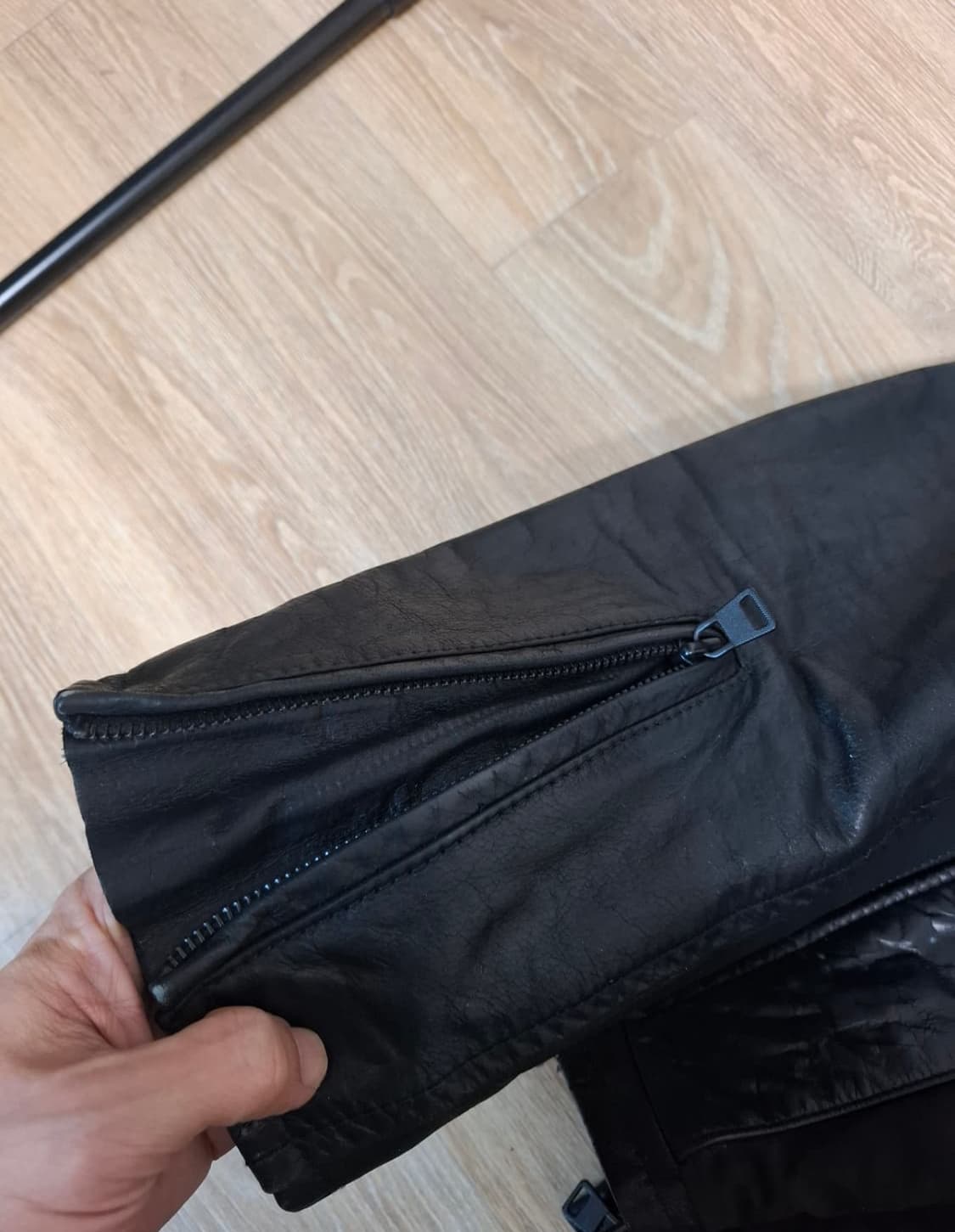 리바이스 가죽자켓 블랙 XL 상품이미지2