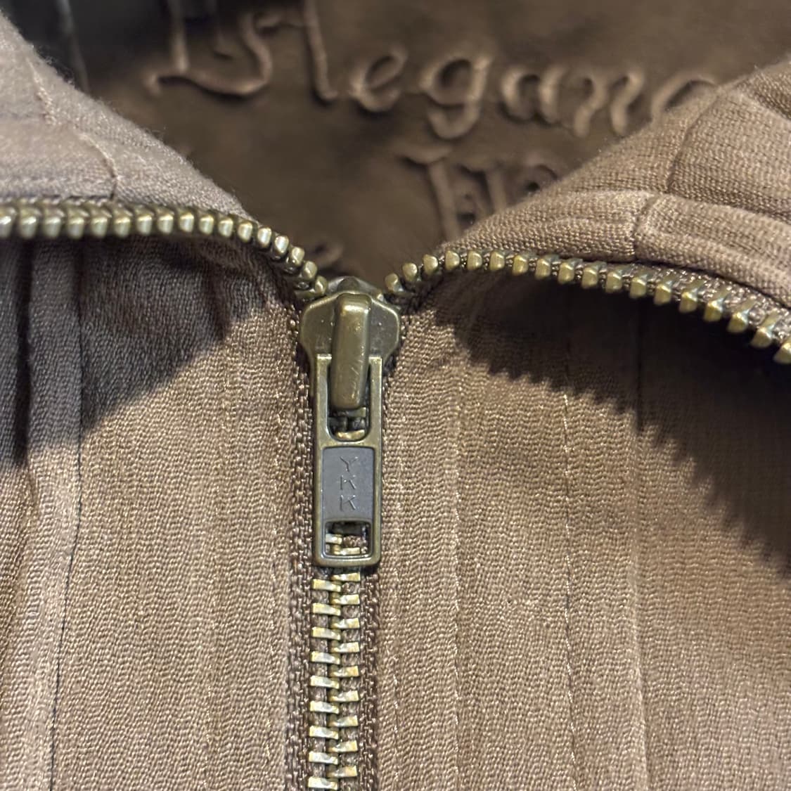 일본제 빈티지 모카무스 브라운 하이넥 봄버 자켓 상품이미지9