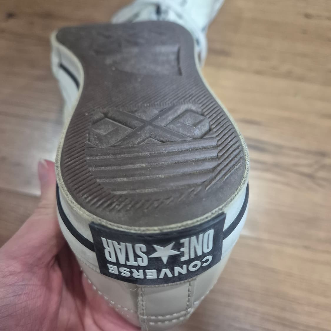 [260,265] 컨버스 원스타 로우 한별 에그렛 레더 (새상품/A급) 상품이미지3