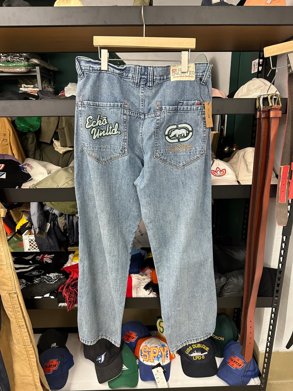 ECKO UNLTD 후면 포인트 데님진 데님팬츠 34 상품이미지8