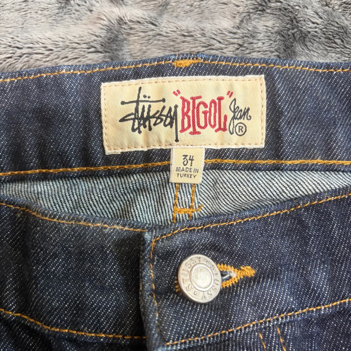 스투시 데님 인디고 34 상품이미지2