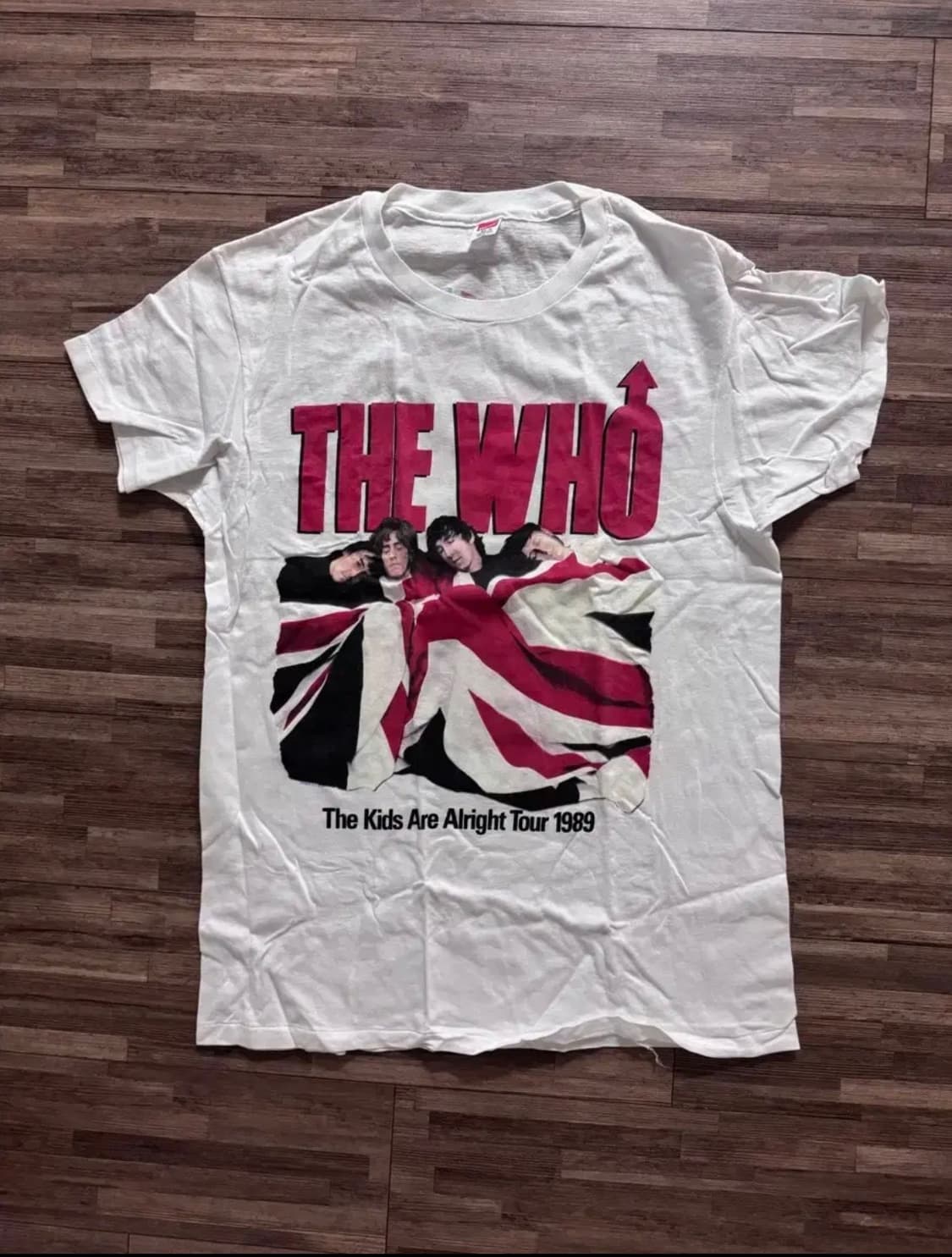 빈티지밴드티 80s the who 상품이미지1