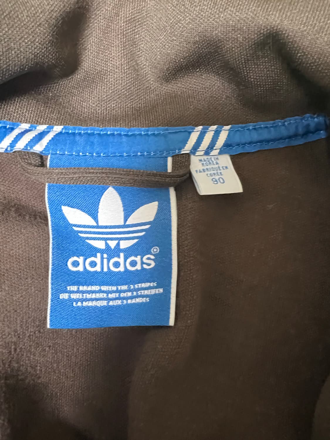 아디다스 유로파 져지 트랙탑 브라운 하늘 초코민트 y2k 상품이미지3
