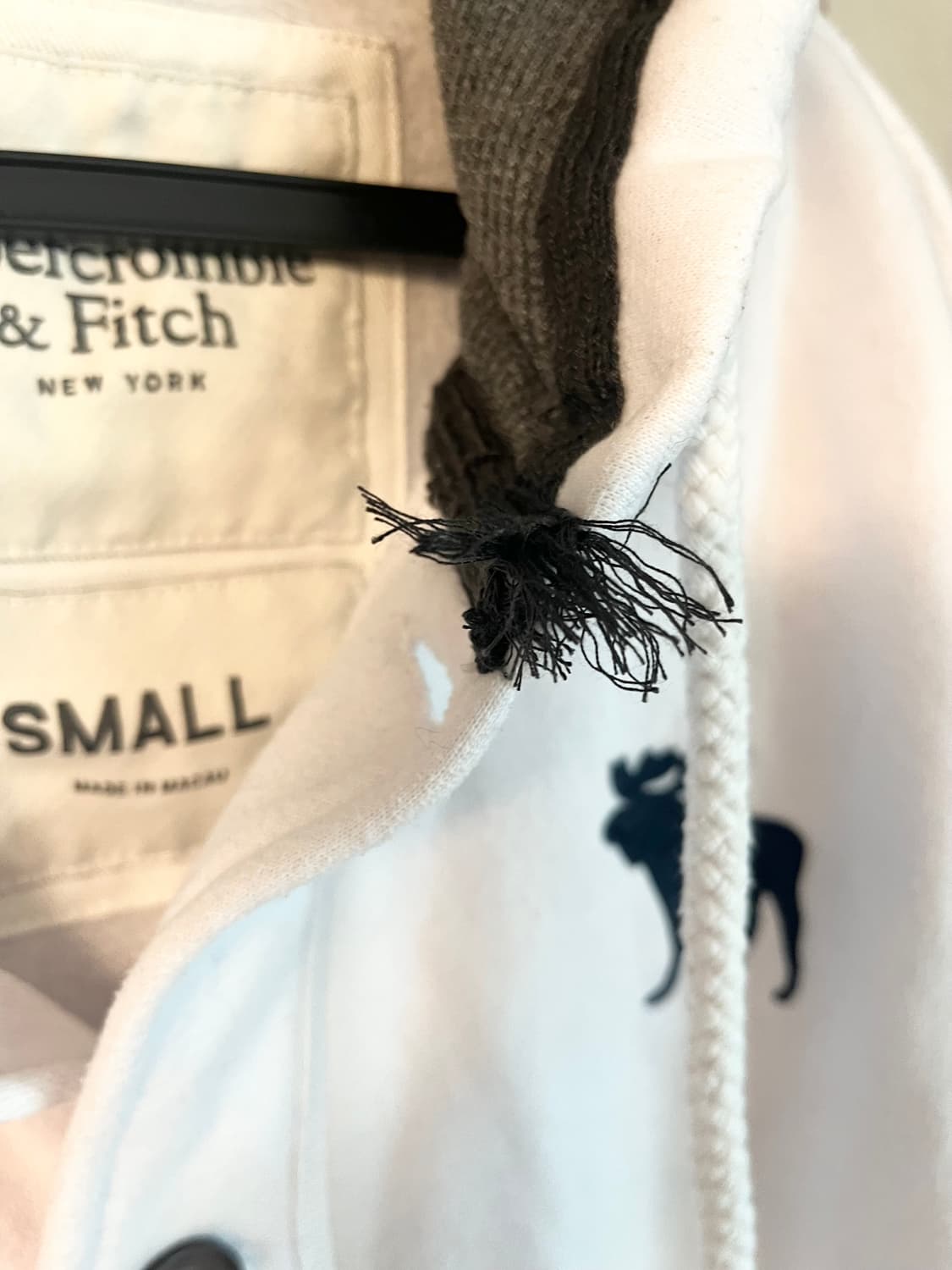 아베크롬비 순록 A&F 대장 후드집업 (S size) 상품이미지6