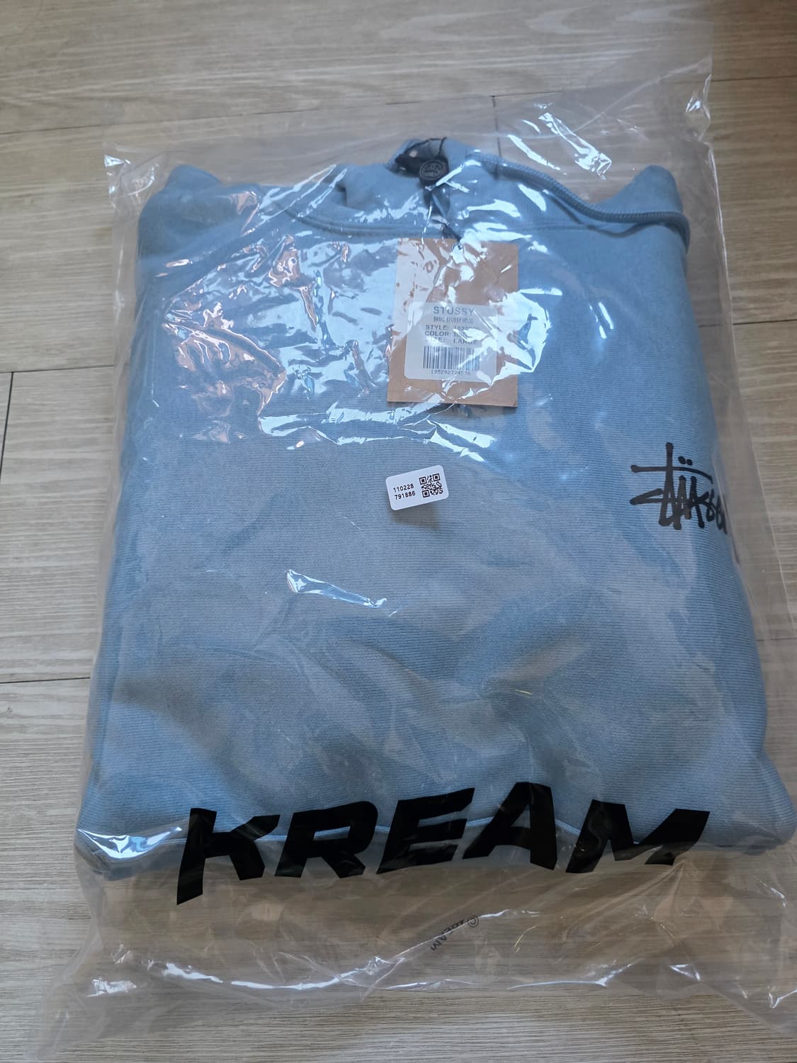 스투시 베이직 후드티 L 상품이미지1