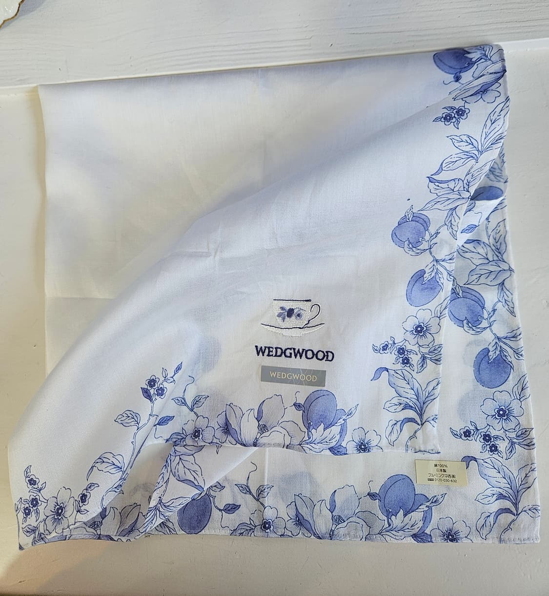 웨지우드(WEDGWOOD) 손수건 4장 일괄판매 상품이미지3