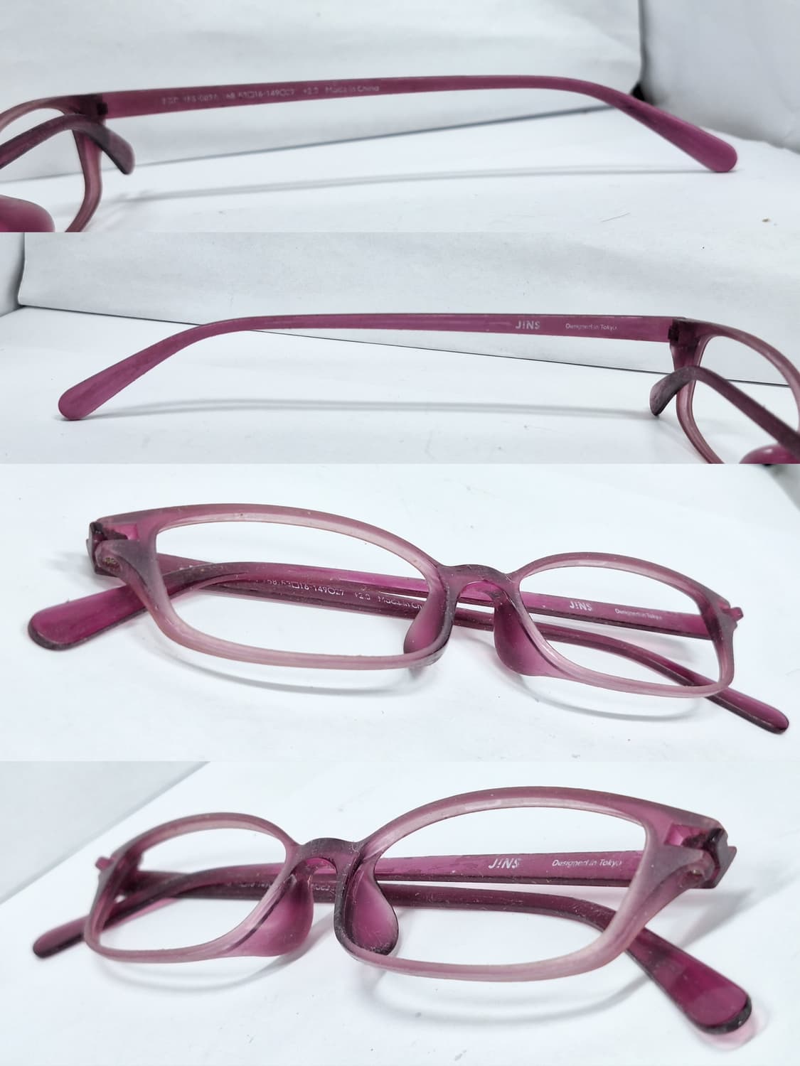 JINS 진스 FRD-15S-003A 초경량 안경테 안경/ 일본 수입 상품이미지8