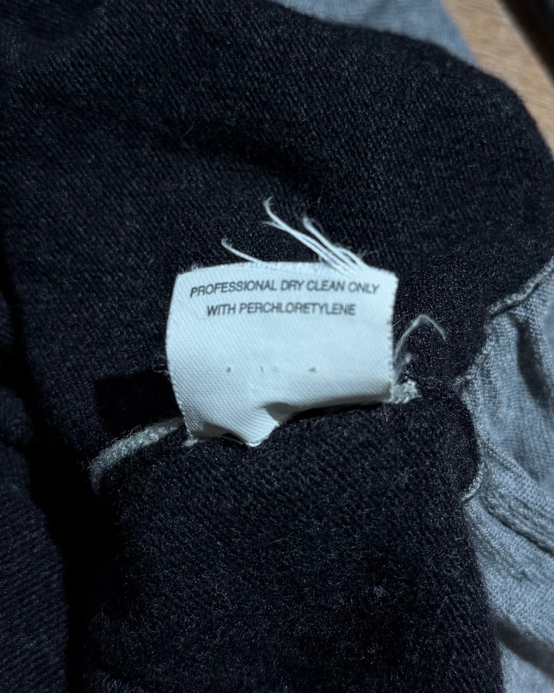 이브 생로랑 그레이 fw08 브이넥 레이어드 가디건 상품이미지9