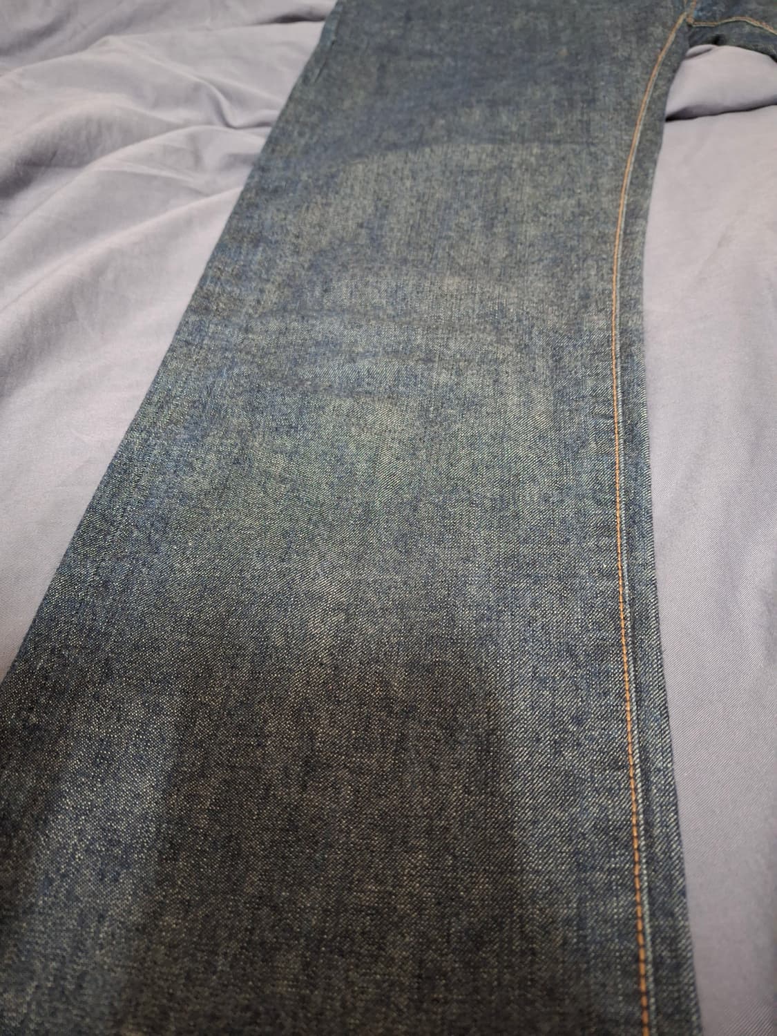 [30] 디올 옴므 MIJ 인디고 블루 생지 데님 팬츠 상품이미지3