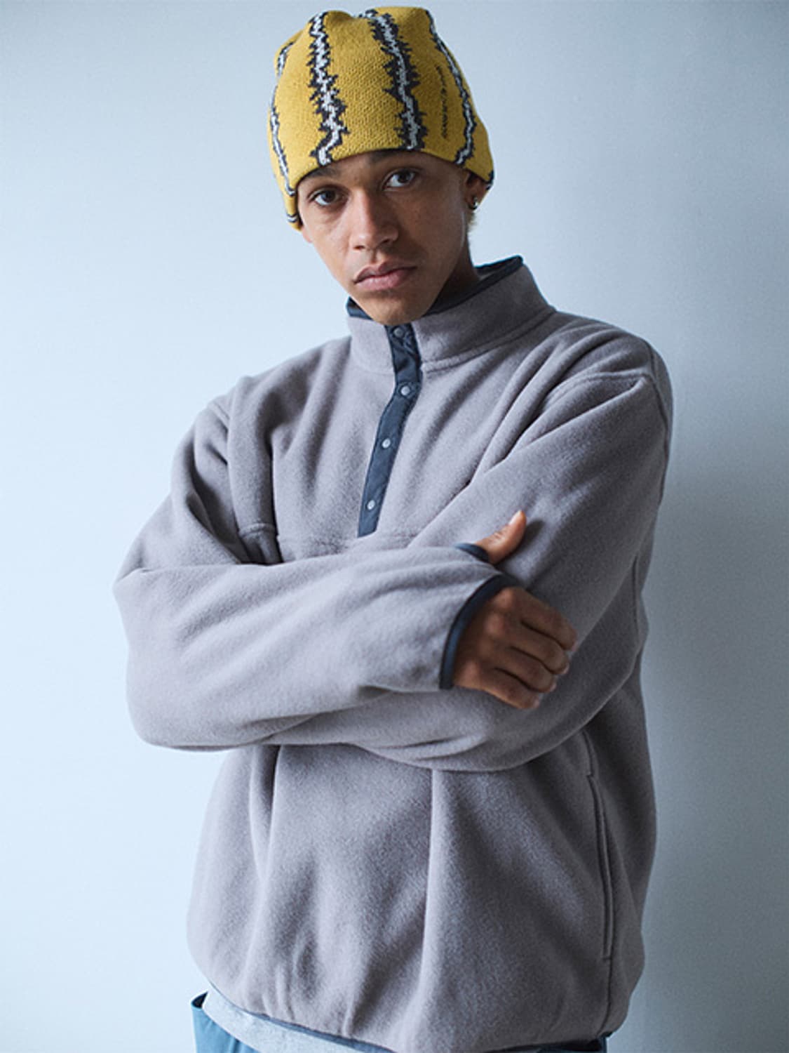 세단올퍼포즈 플리스 스냅 풀오버 자켓 XL사이즈 새상품 판매 상품이미지1