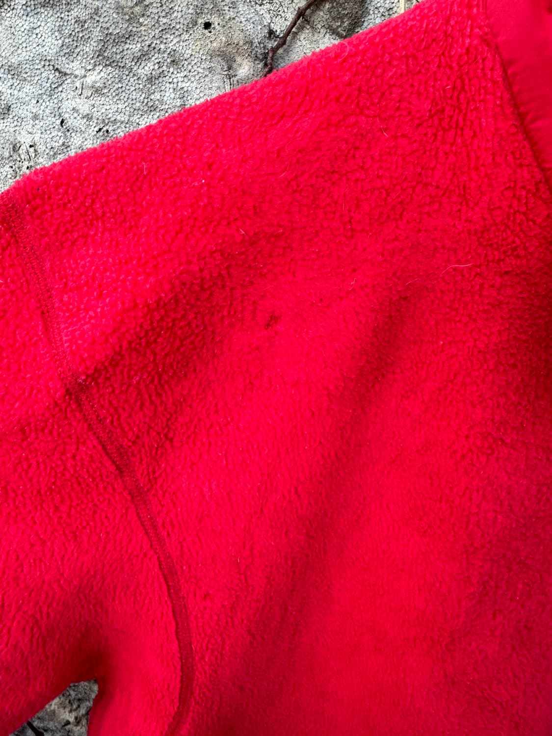 80s 파타고니아 usa 신칠라 집업 후리스 플리스 두꺼움 레드 상품이미지8